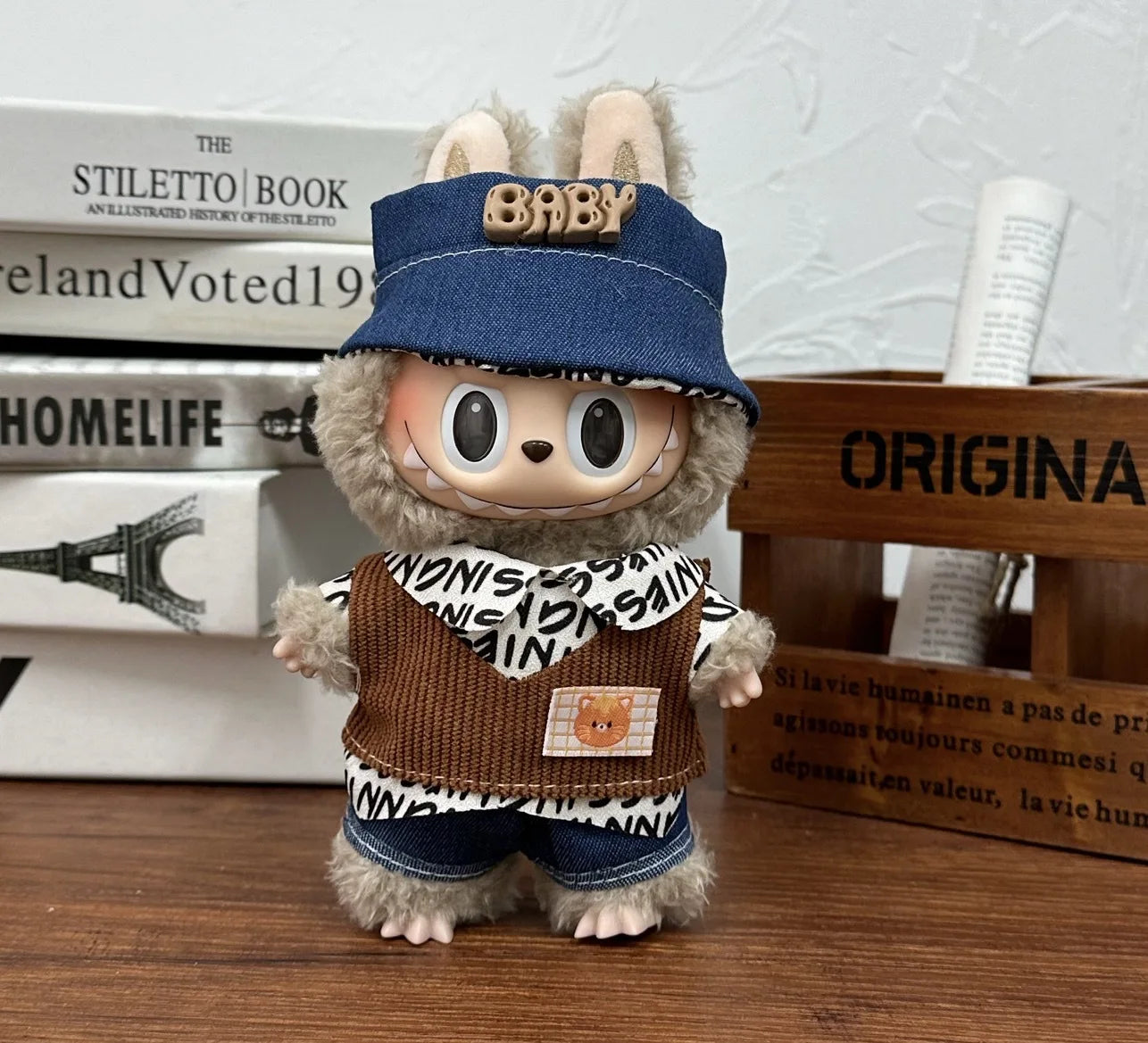 Latte baddie outfit– Labubu Doll Outfit